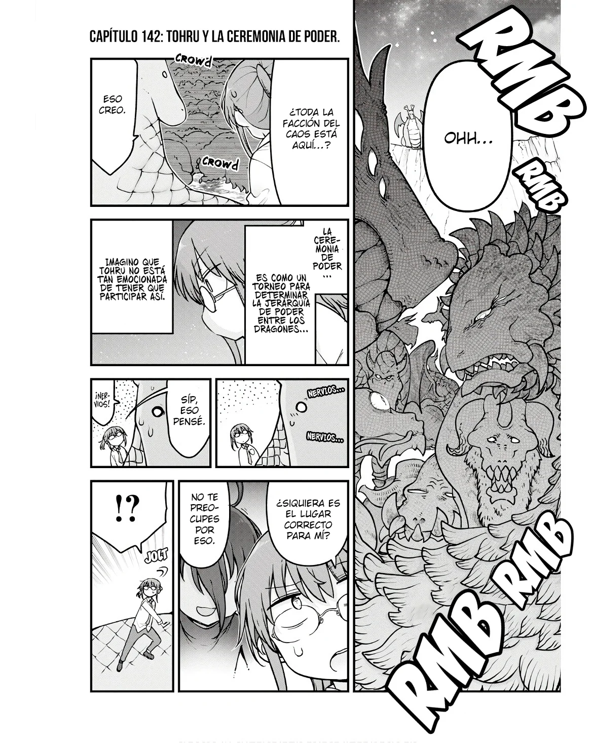 Kobayashi-san Chi no Maid Dragon Capítulo 142 - Page 3