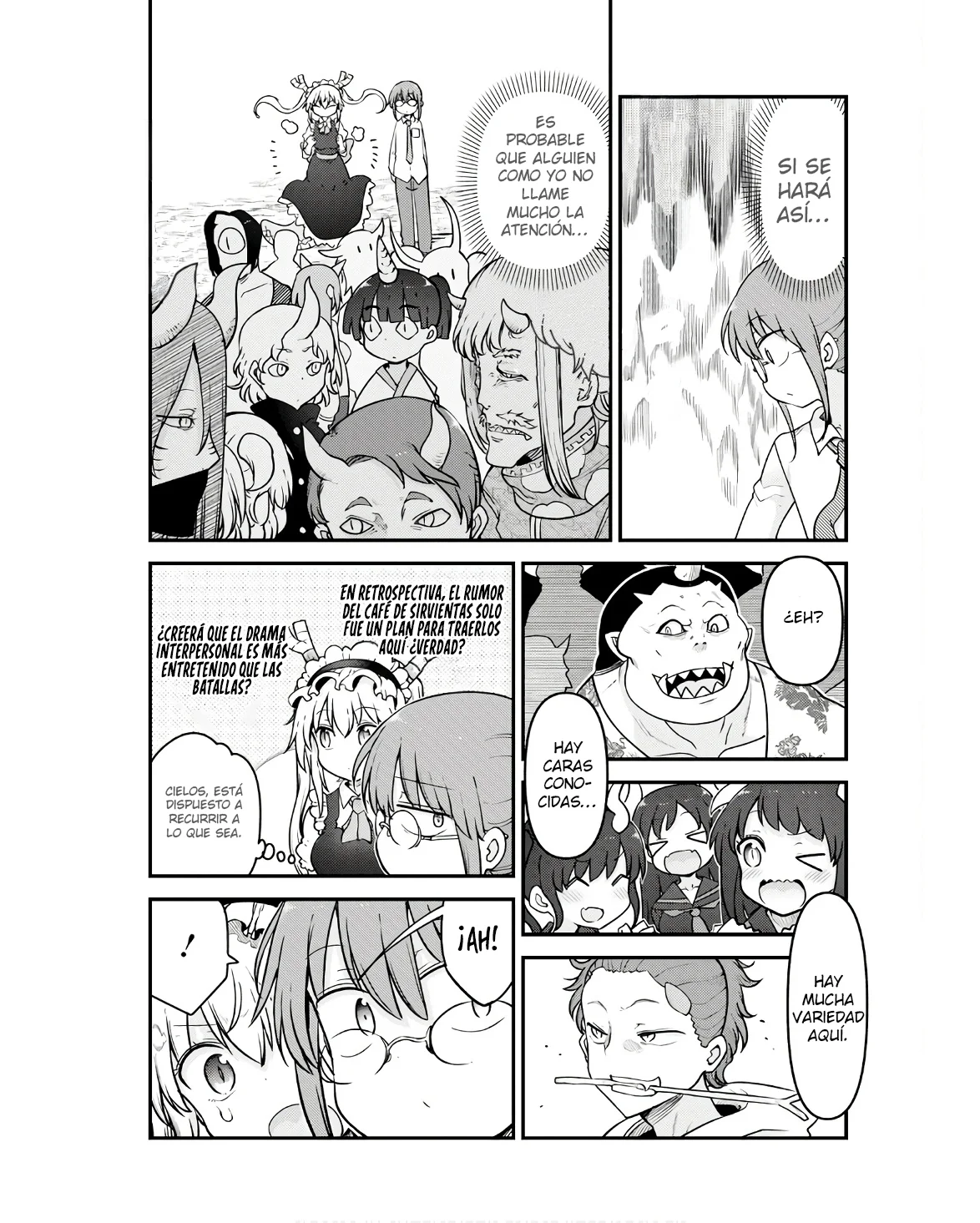 Kobayashi-san Chi no Maid Dragon Capítulo 142 - Page 7