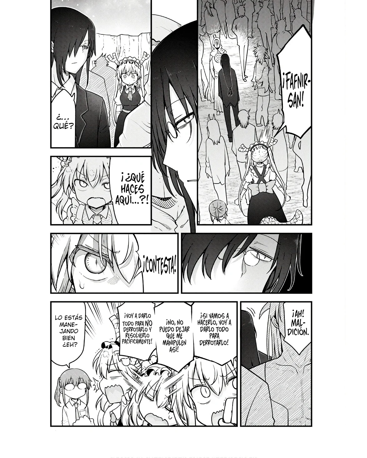 Kobayashi-san Chi no Maid Dragon Capítulo 142 - Page 8