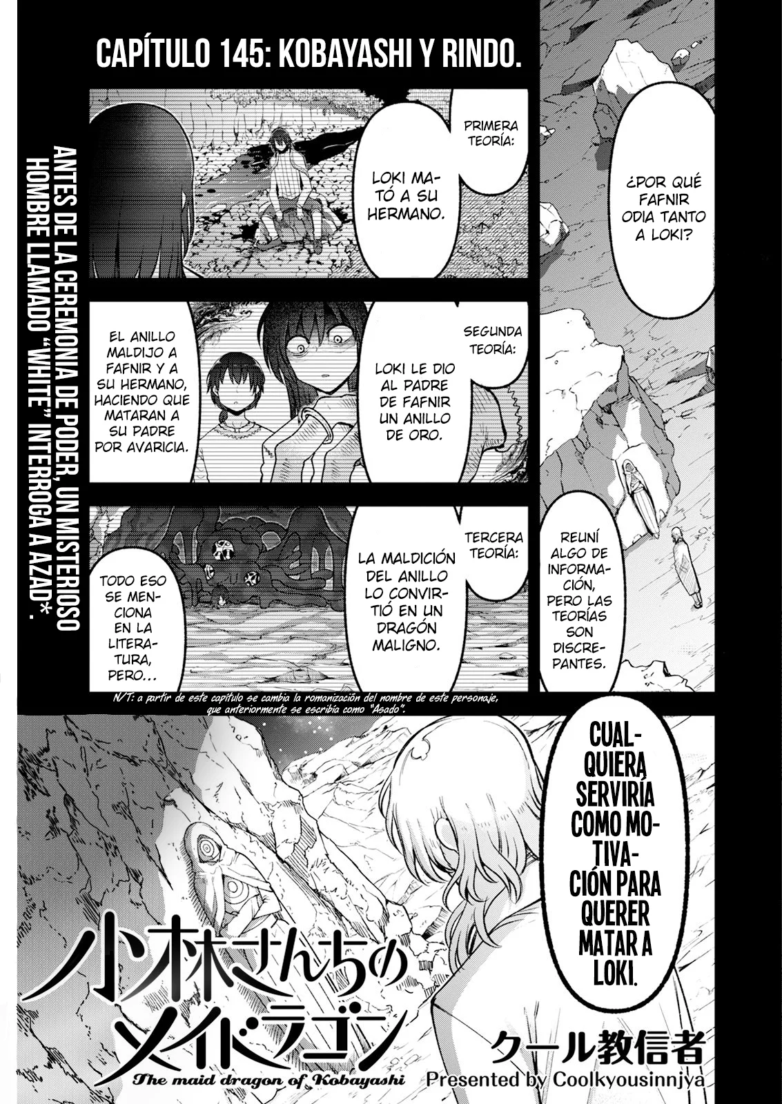 Kobayashi-san Chi no Maid Dragon Capítulo 145 - Page 2