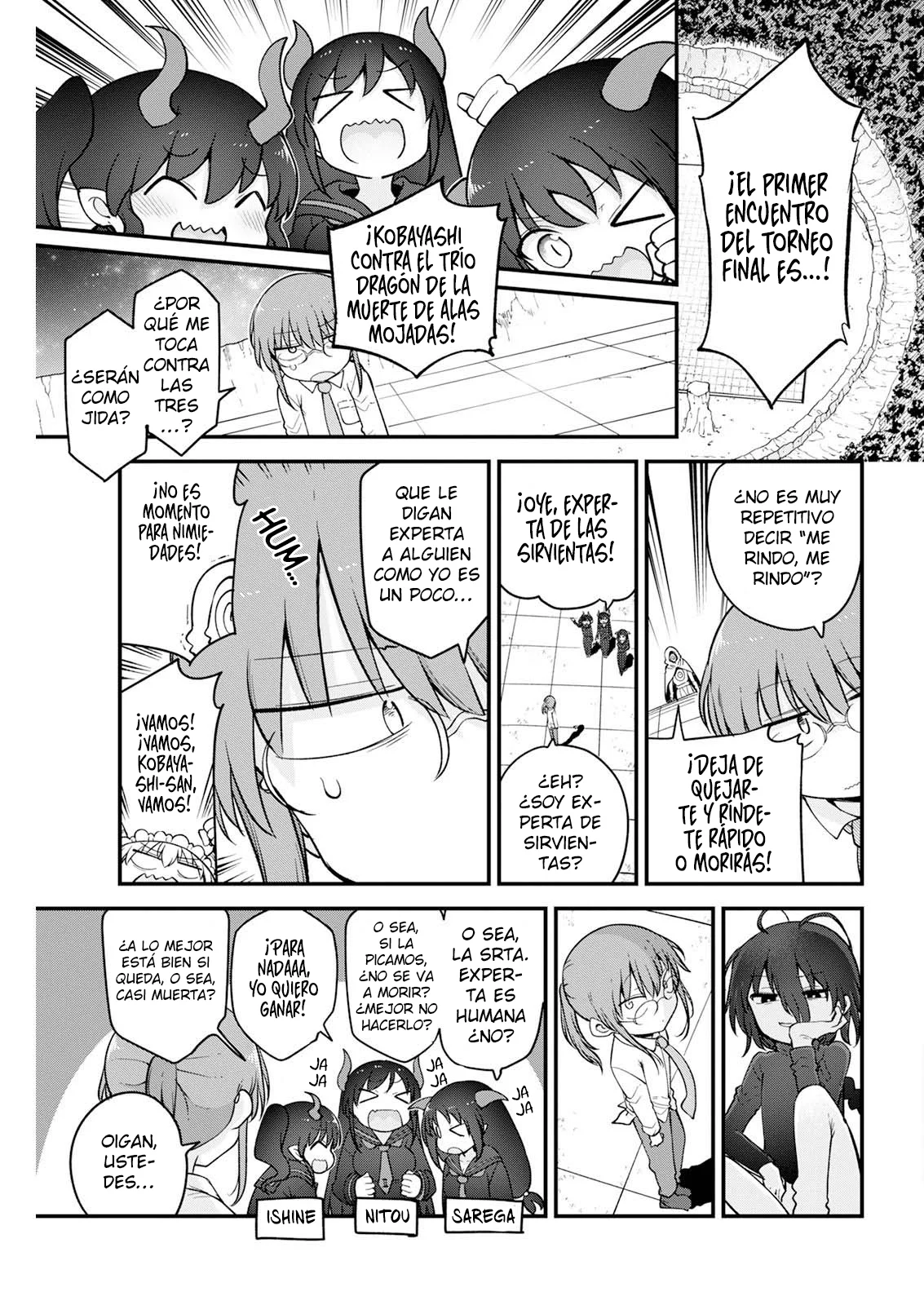 Kobayashi-san Chi no Maid Dragon Capítulo 146 - Page 10
