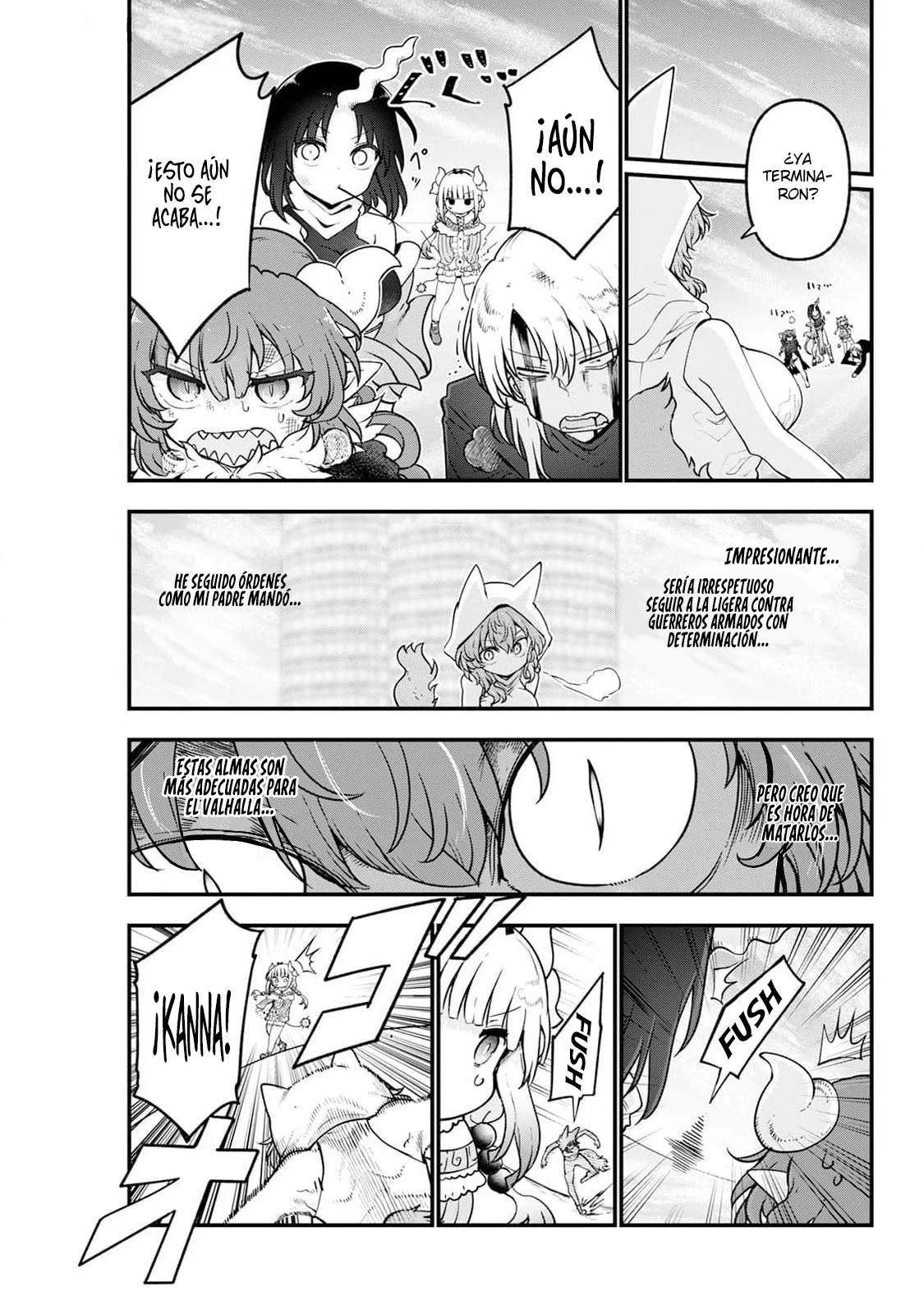 Kobayashi-san Chi no Maid Dragon Capítulo 147 - Page 3