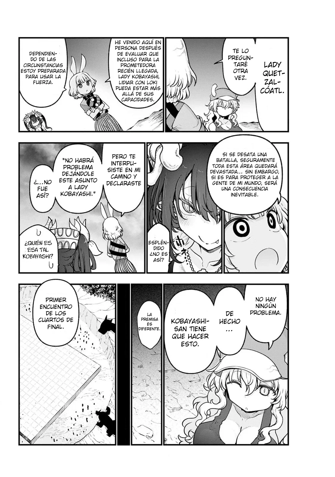 Kobayashi-san Chi no Maid Dragon Capítulo 147 - Page 8