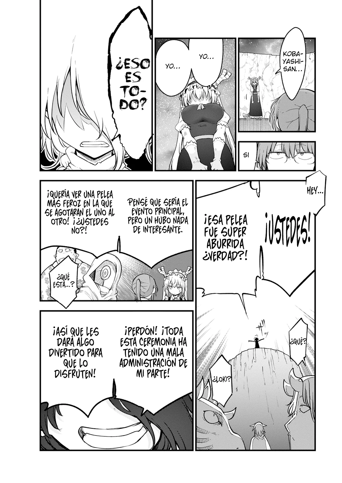 Kobayashi-san Chi no Maid Dragon Capítulo 149 - Page 12