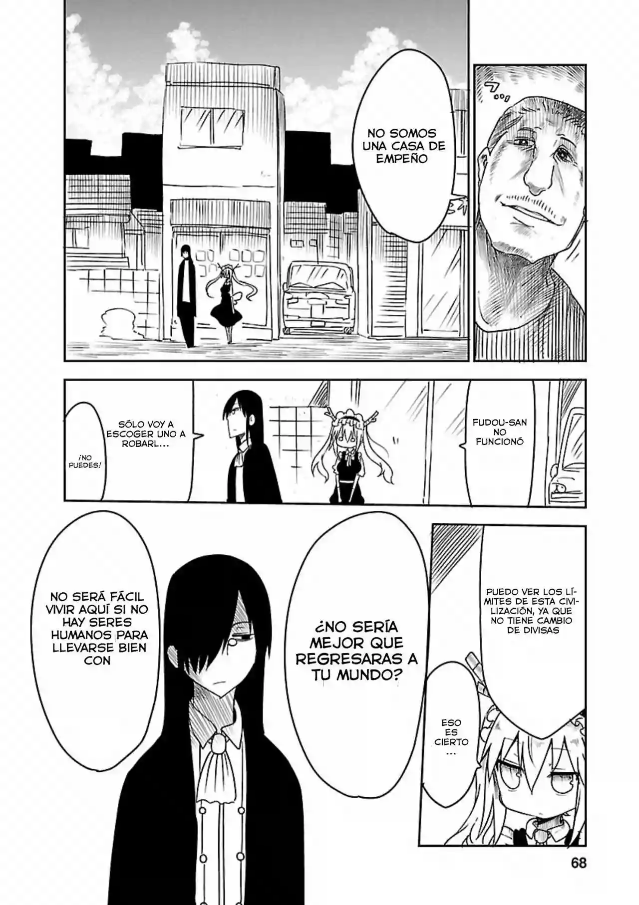 Kobayashi-san Chi no Maid Dragon Capítulo 15 - Page 12