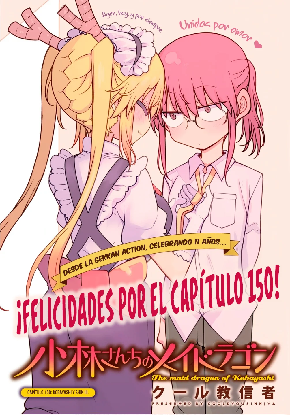 Kobayashi-san Chi no Maid Dragon Capítulo 150 - Page 2