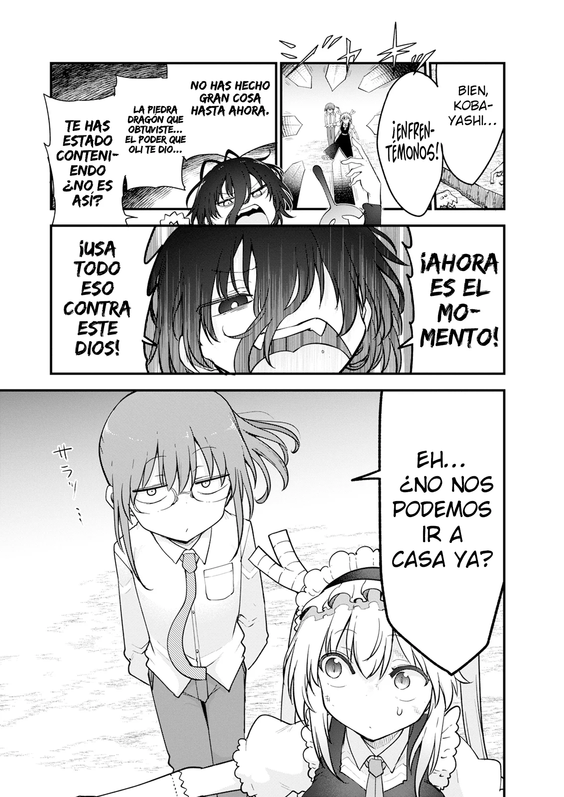 Kobayashi-san Chi no Maid Dragon Capítulo 150 - Page 3