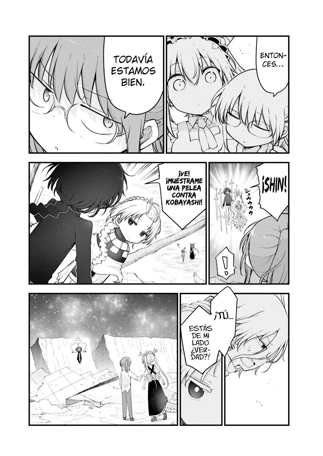 Kobayashi-san Chi no Maid Dragon Capítulo 150 - Page 7