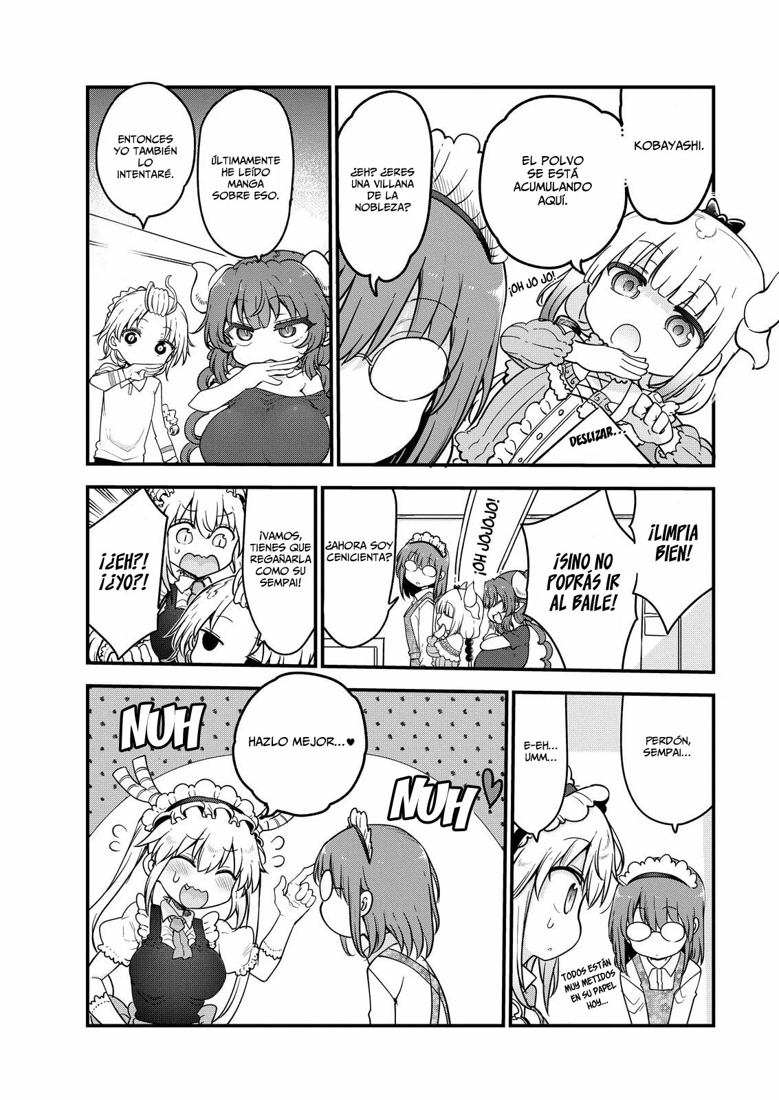 Kobayashi-san Chi no Maid Dragon Capítulo 153 - Page 11