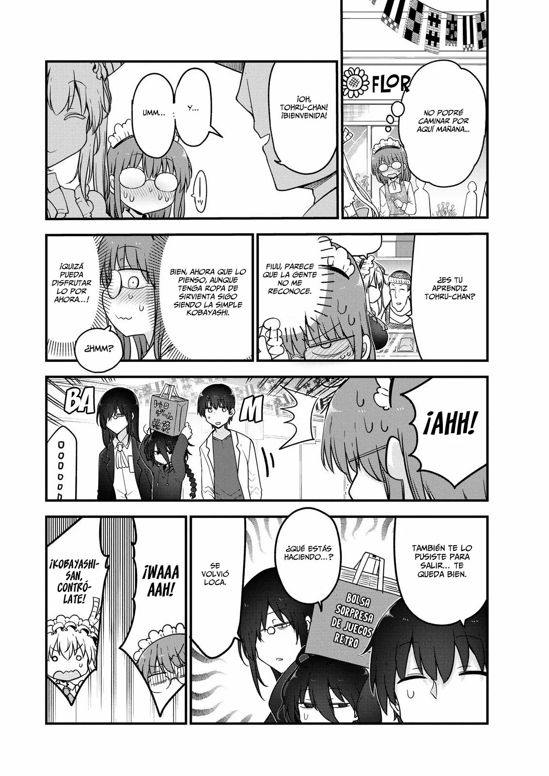 Kobayashi-san Chi no Maid Dragon Capítulo 153 - Page 14