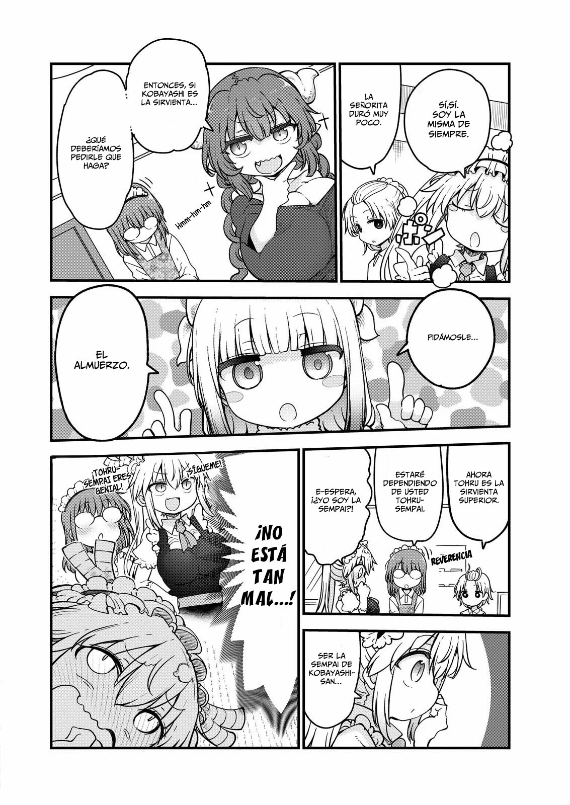 Kobayashi-san Chi no Maid Dragon Capítulo 153 - Page 7