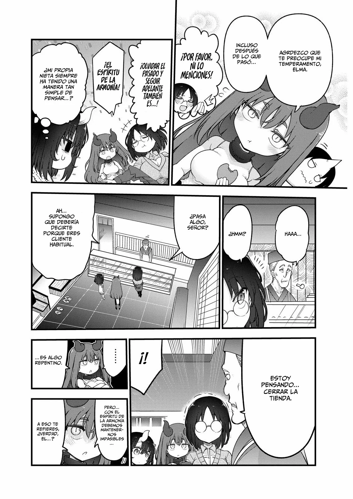 Kobayashi-san Chi no Maid Dragon Capítulo 154 - Page 3