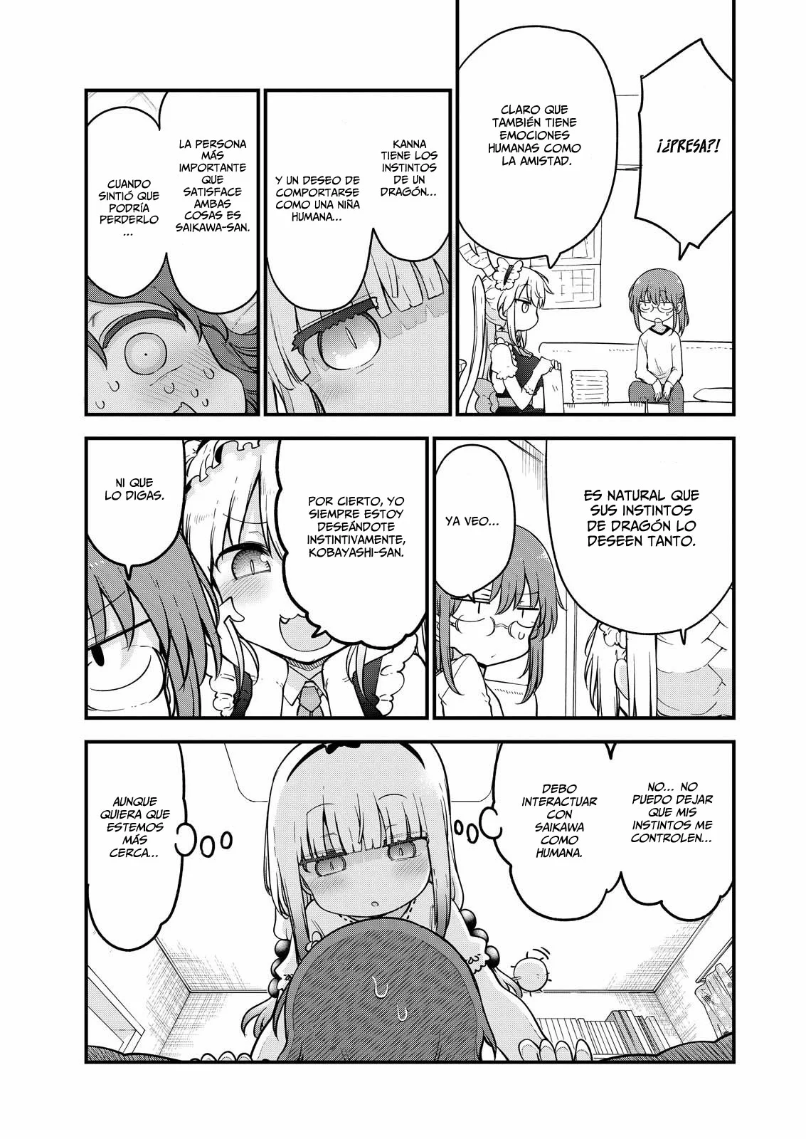Kobayashi-san Chi no Maid Dragon Capítulo 155 - Page 10