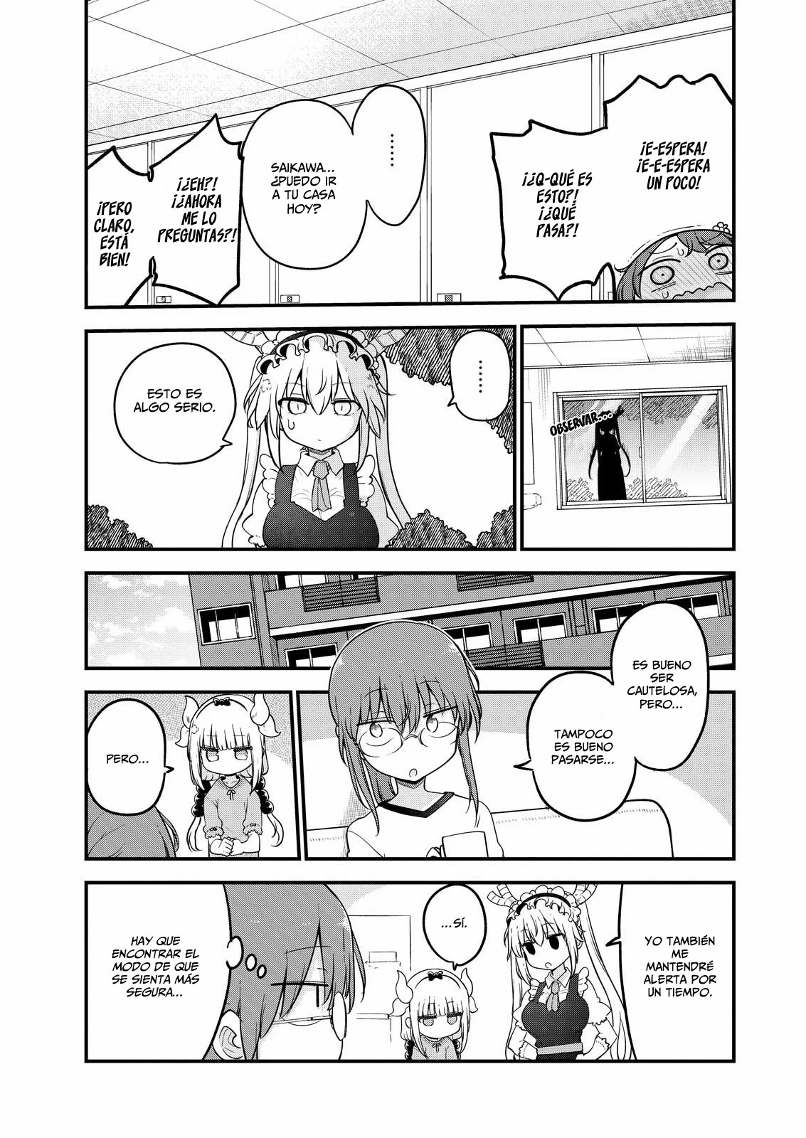 Kobayashi-san Chi no Maid Dragon Capítulo 155 - Page 6