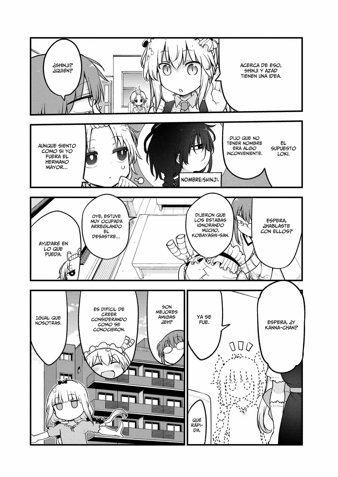 Kobayashi-san Chi no Maid Dragon Capítulo 155 - Page 7