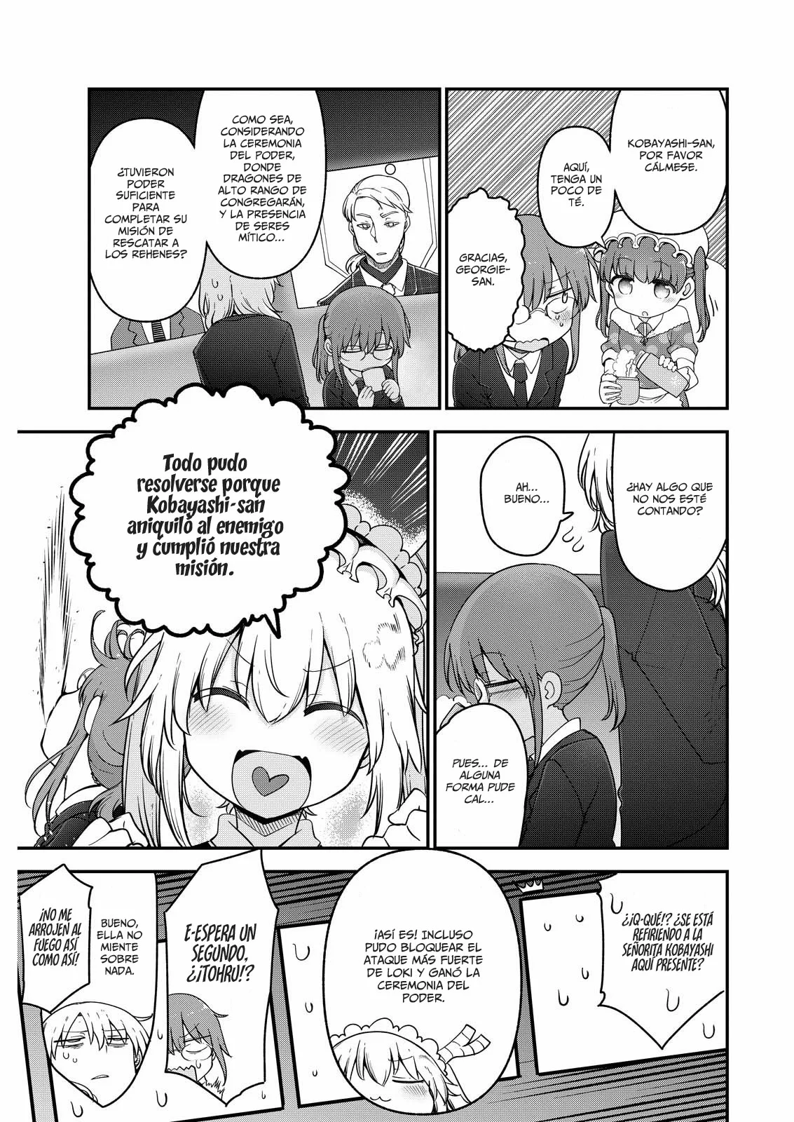 Kobayashi-san Chi no Maid Dragon Capítulo 158 - Page 10