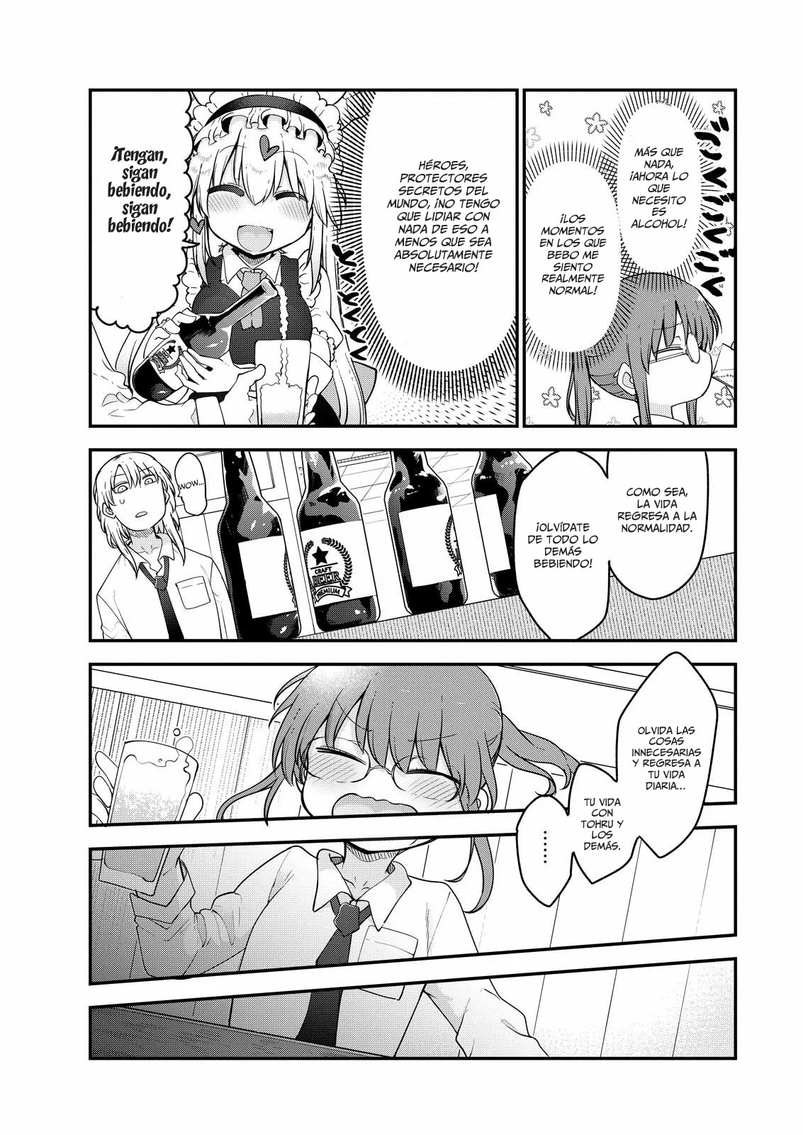 Kobayashi-san Chi no Maid Dragon Capítulo 158 - Page 14