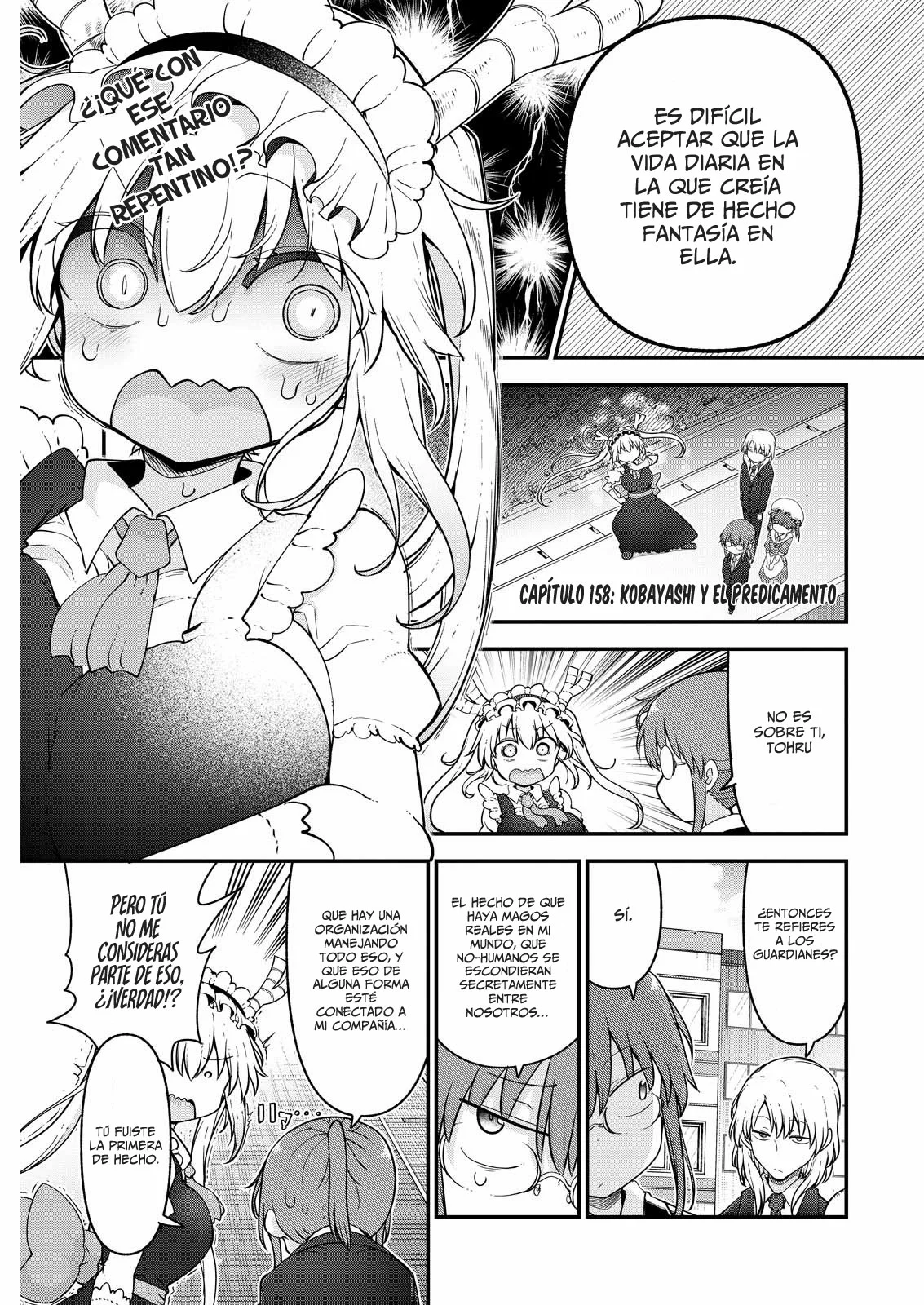 Kobayashi-san Chi no Maid Dragon Capítulo 158 - Page 2