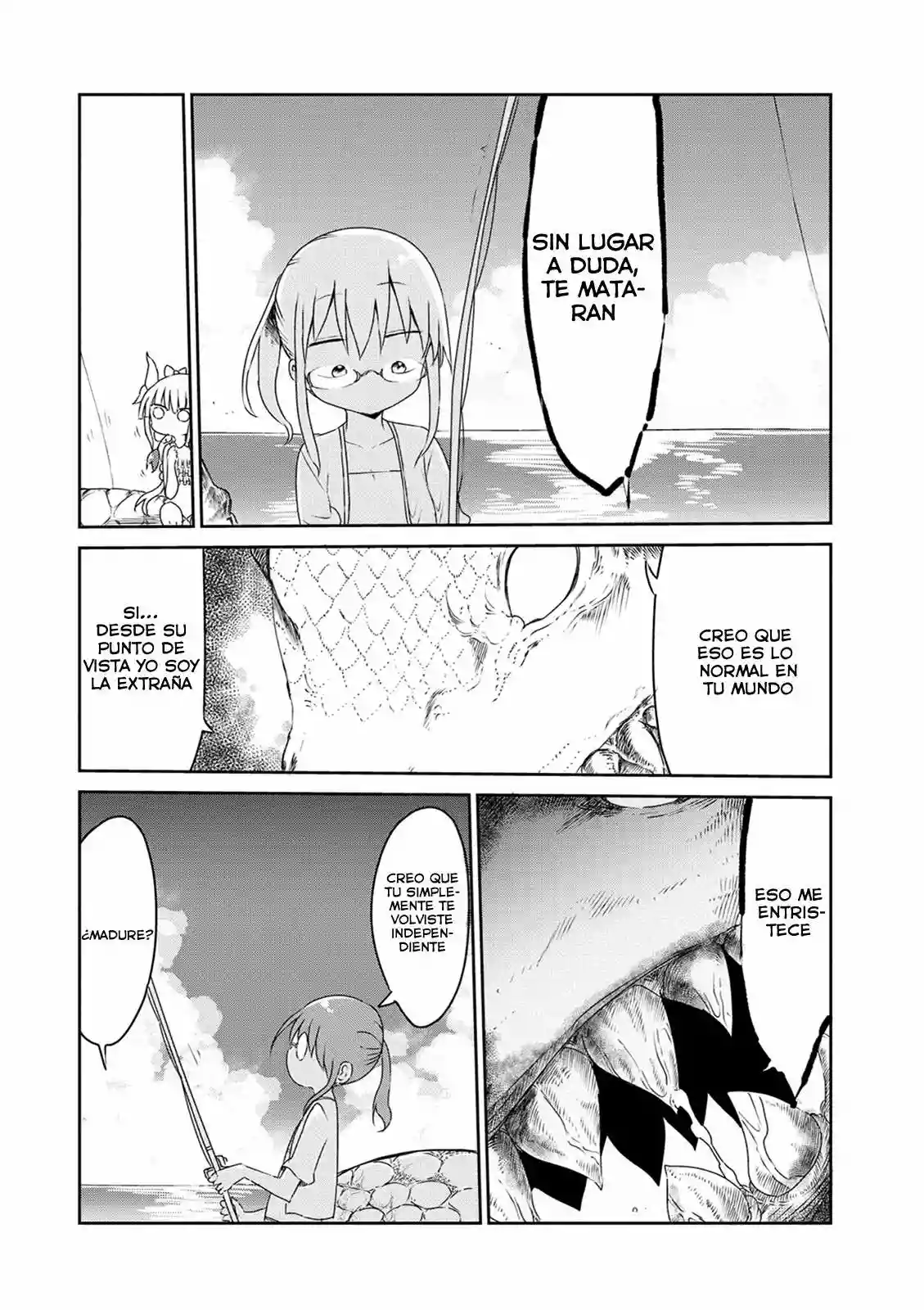 Kobayashi-san Chi no Maid Dragon Capítulo 16 - Page 12