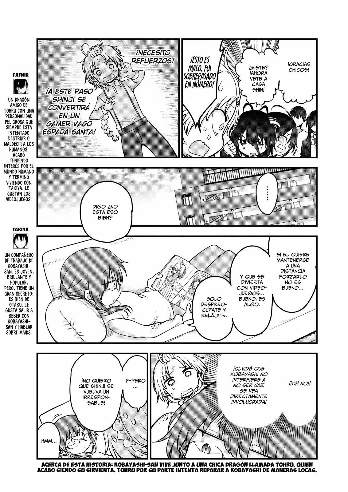 Kobayashi-san Chi no Maid Dragon Capítulo 160 - Page 4