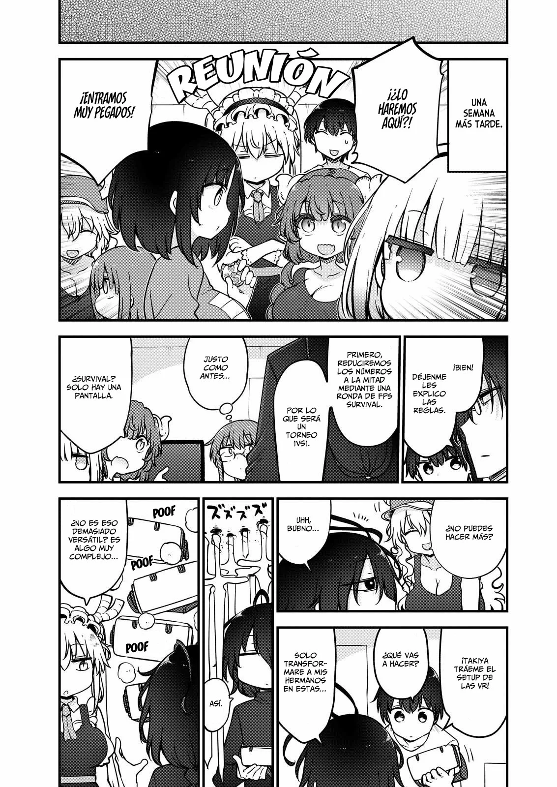 Kobayashi-san Chi no Maid Dragon Capítulo 160 - Page 8