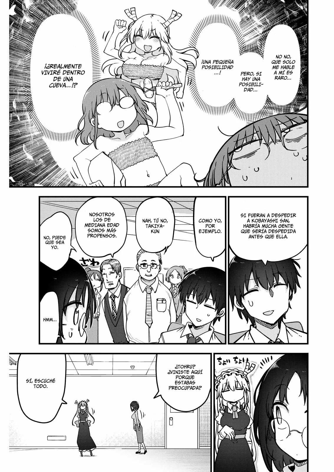Kobayashi-san Chi no Maid Dragon Capítulo 161 - Page 10