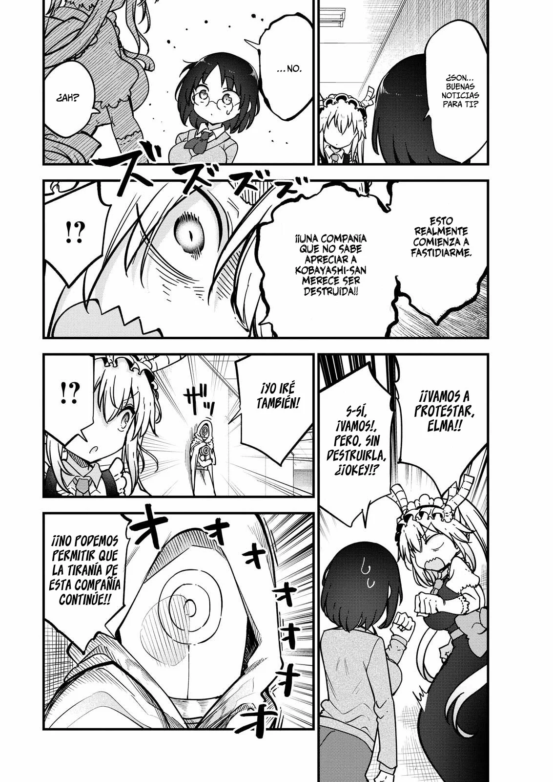 Kobayashi-san Chi no Maid Dragon Capítulo 161 - Page 11