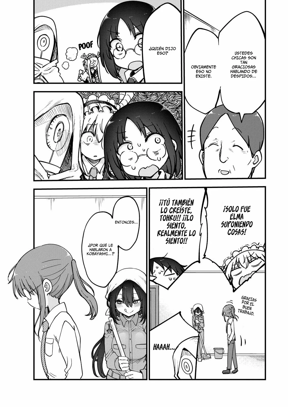 Kobayashi-san Chi no Maid Dragon Capítulo 161 - Page 14
