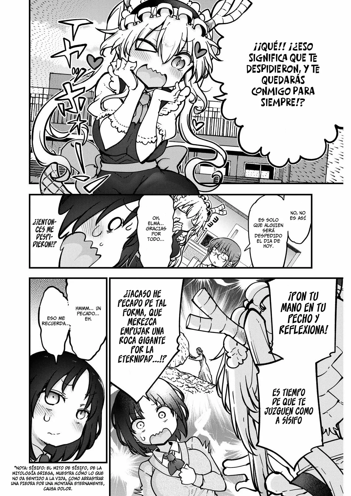 Kobayashi-san Chi no Maid Dragon Capítulo 161 - Page 3
