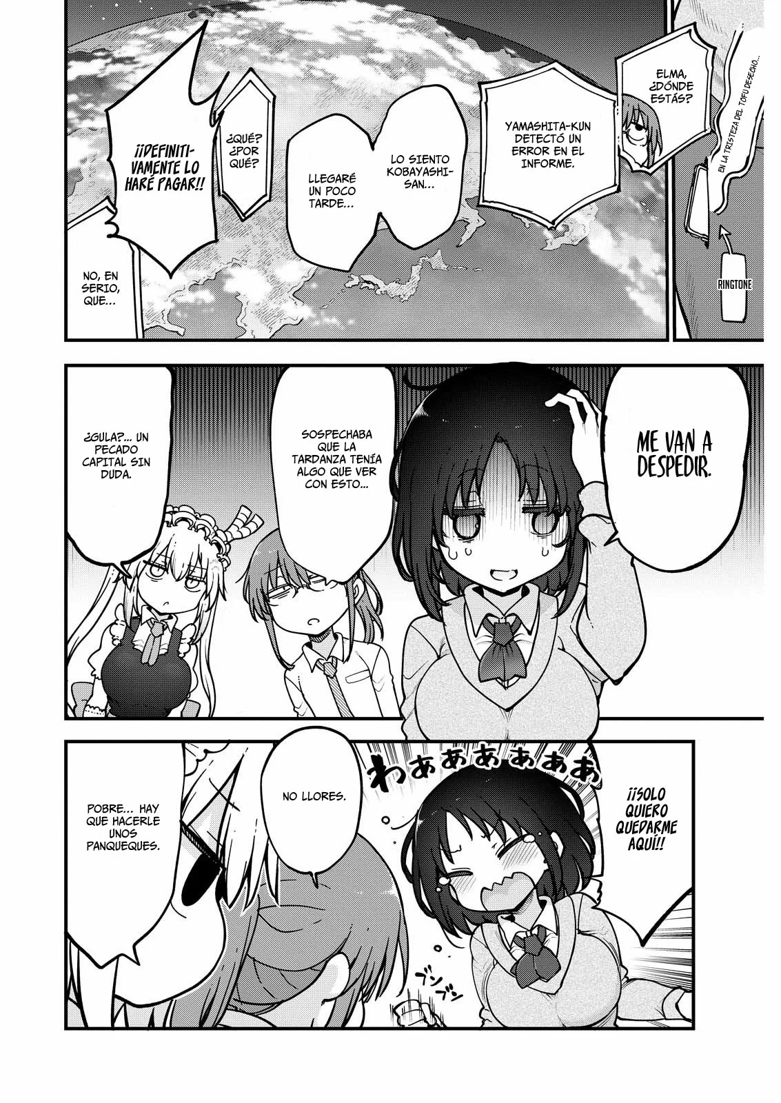 Kobayashi-san Chi no Maid Dragon Capítulo 161 - Page 5
