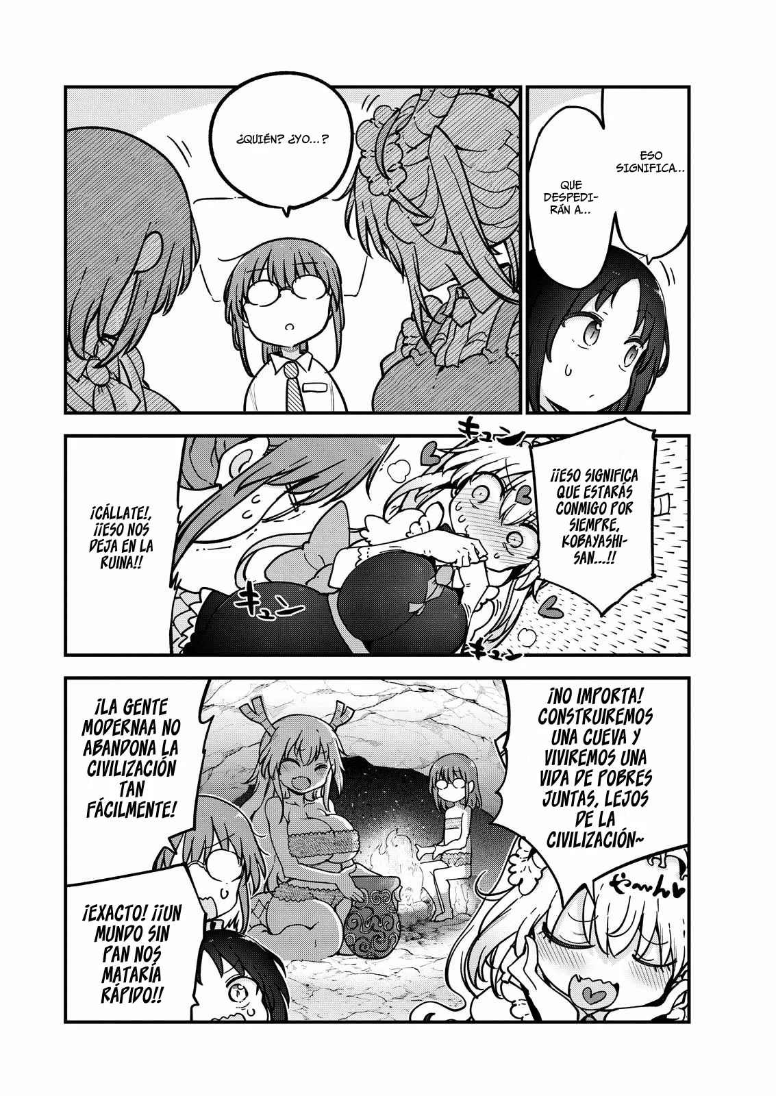 Kobayashi-san Chi no Maid Dragon Capítulo 161 - Page 7