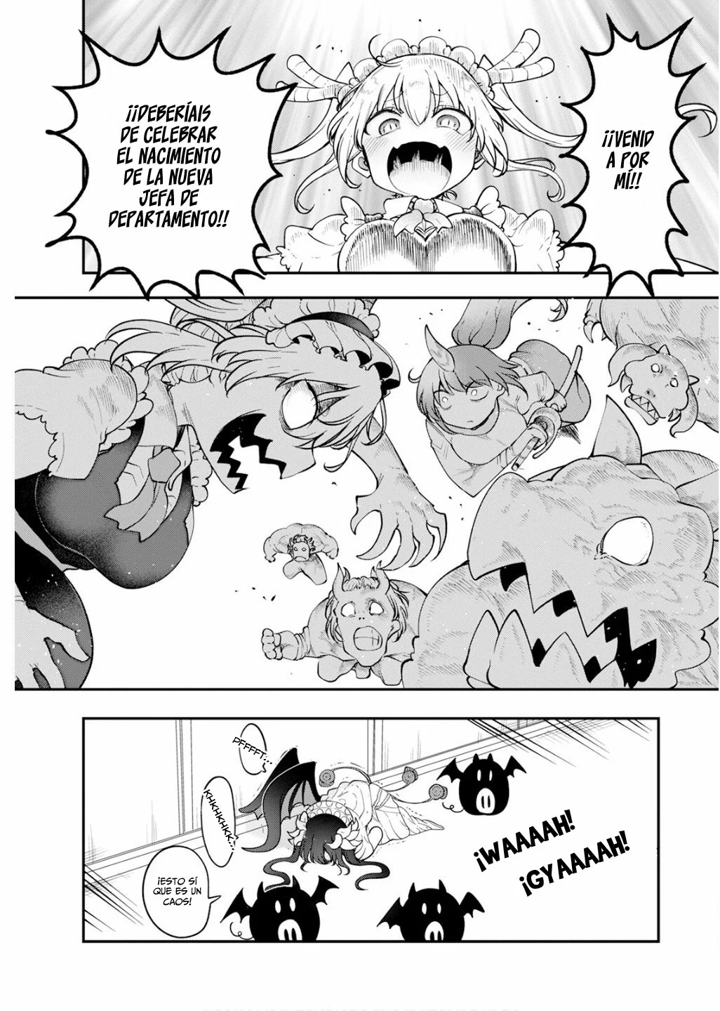 Kobayashi-san Chi no Maid Dragon Capítulo 162 - Page 12