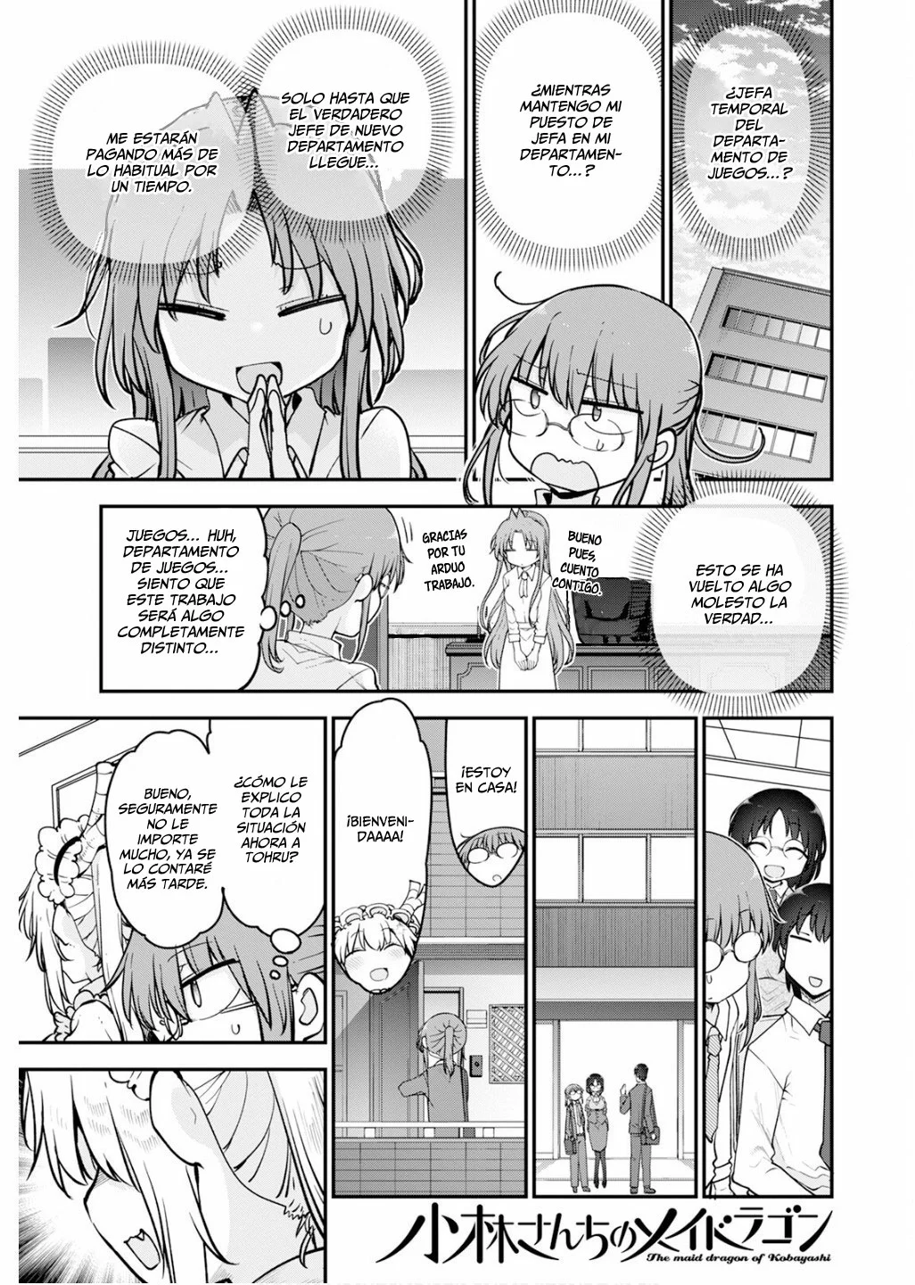 Kobayashi-san Chi no Maid Dragon Capítulo 162 - Page 2