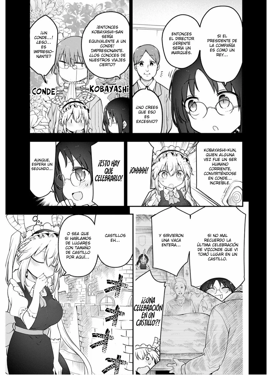 Kobayashi-san Chi no Maid Dragon Capítulo 162 - Page 4