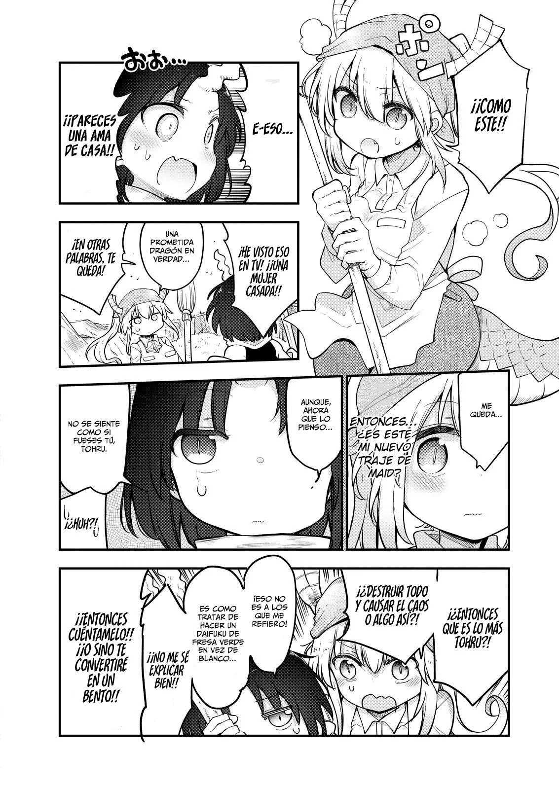Kobayashi-san Chi no Maid Dragon Capítulo 164 - Page 10