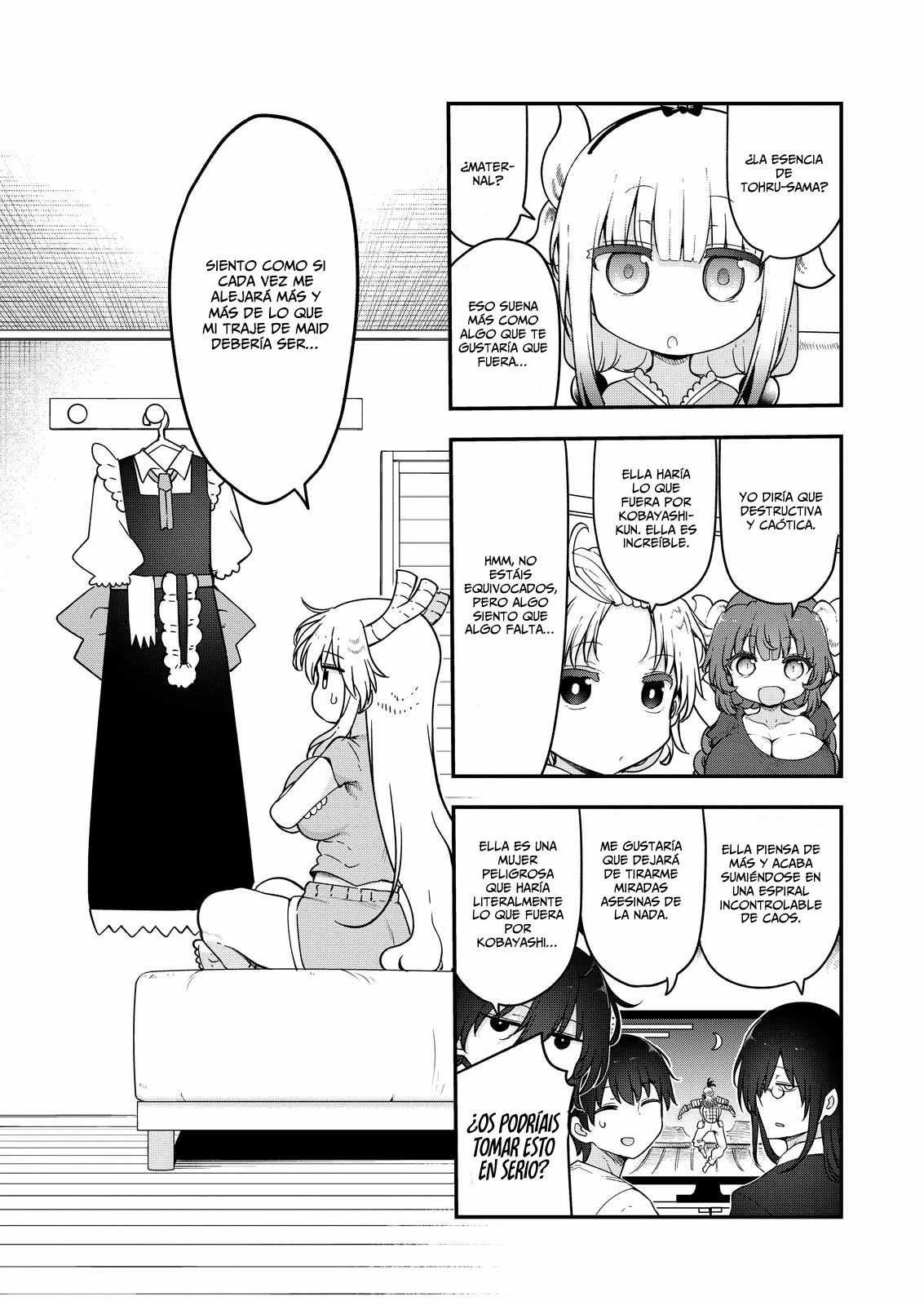 Kobayashi-san Chi no Maid Dragon Capítulo 164 - Page 12