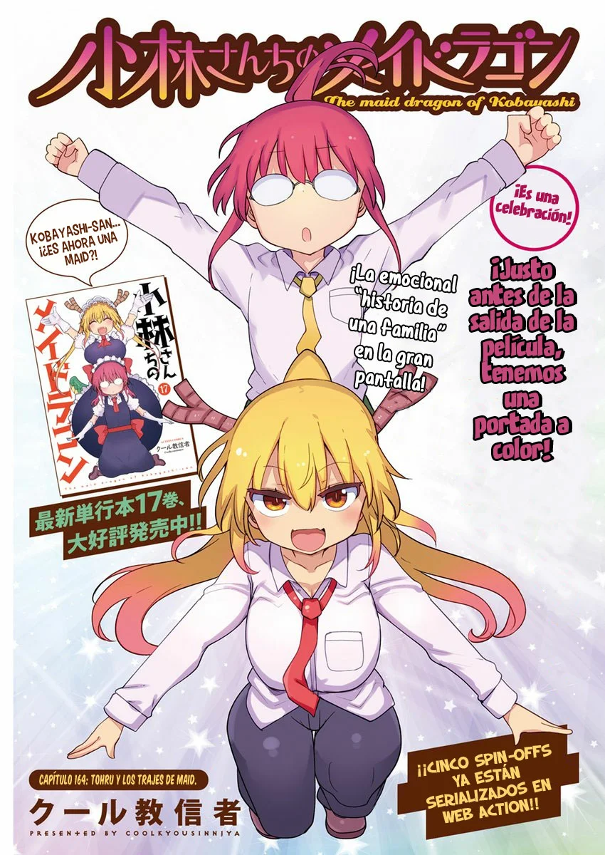 Kobayashi-san Chi no Maid Dragon Capítulo 164 - Page 2