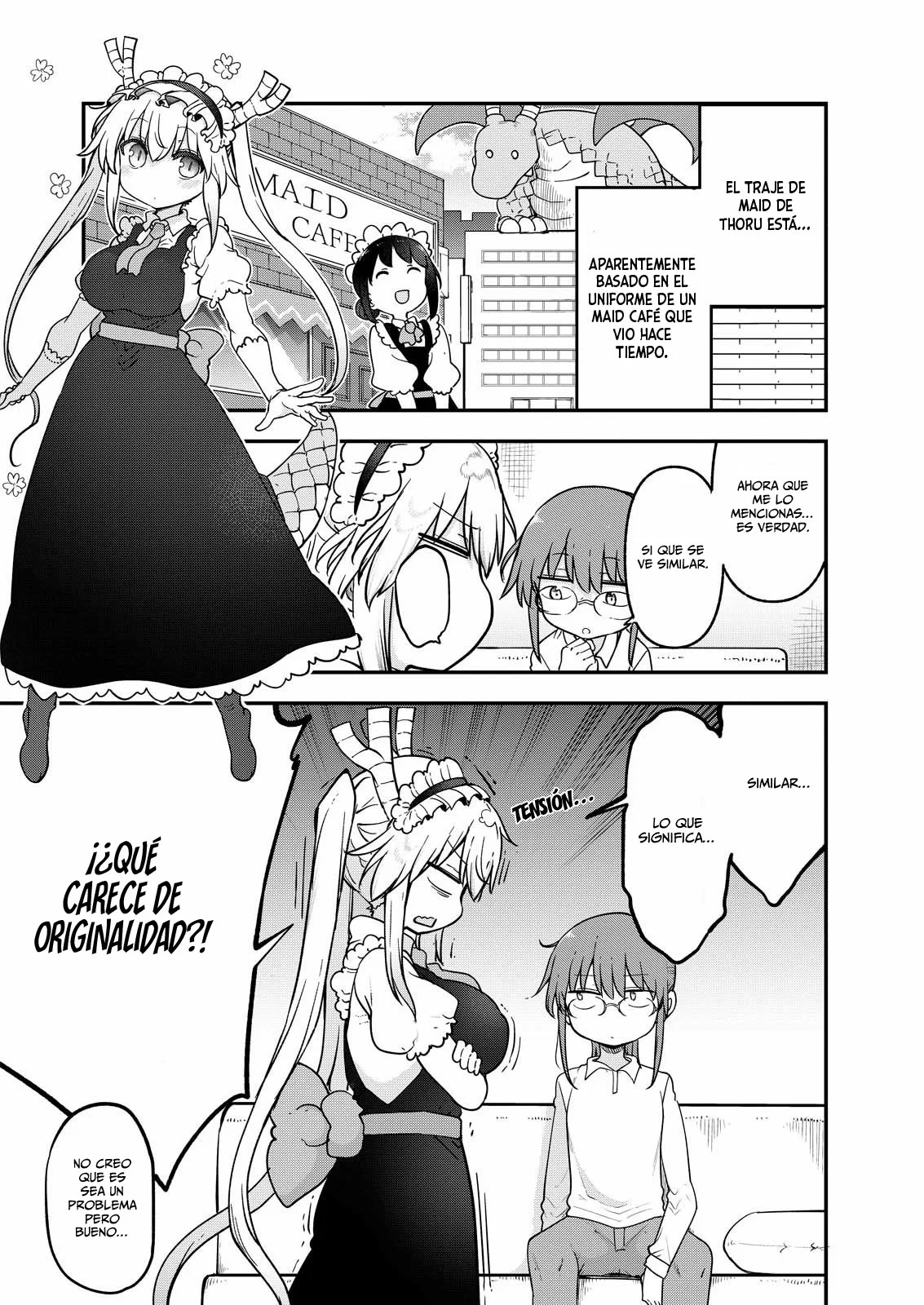 Kobayashi-san Chi no Maid Dragon Capítulo 164 - Page 3