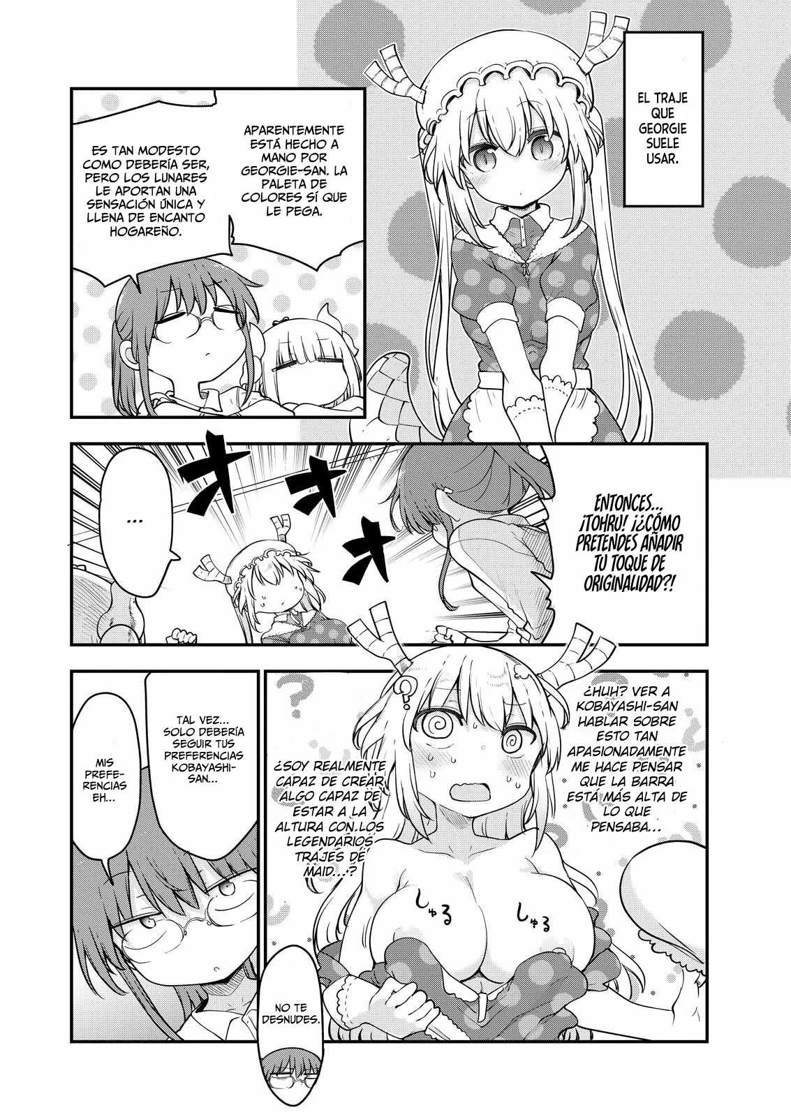 Kobayashi-san Chi no Maid Dragon Capítulo 164 - Page 7