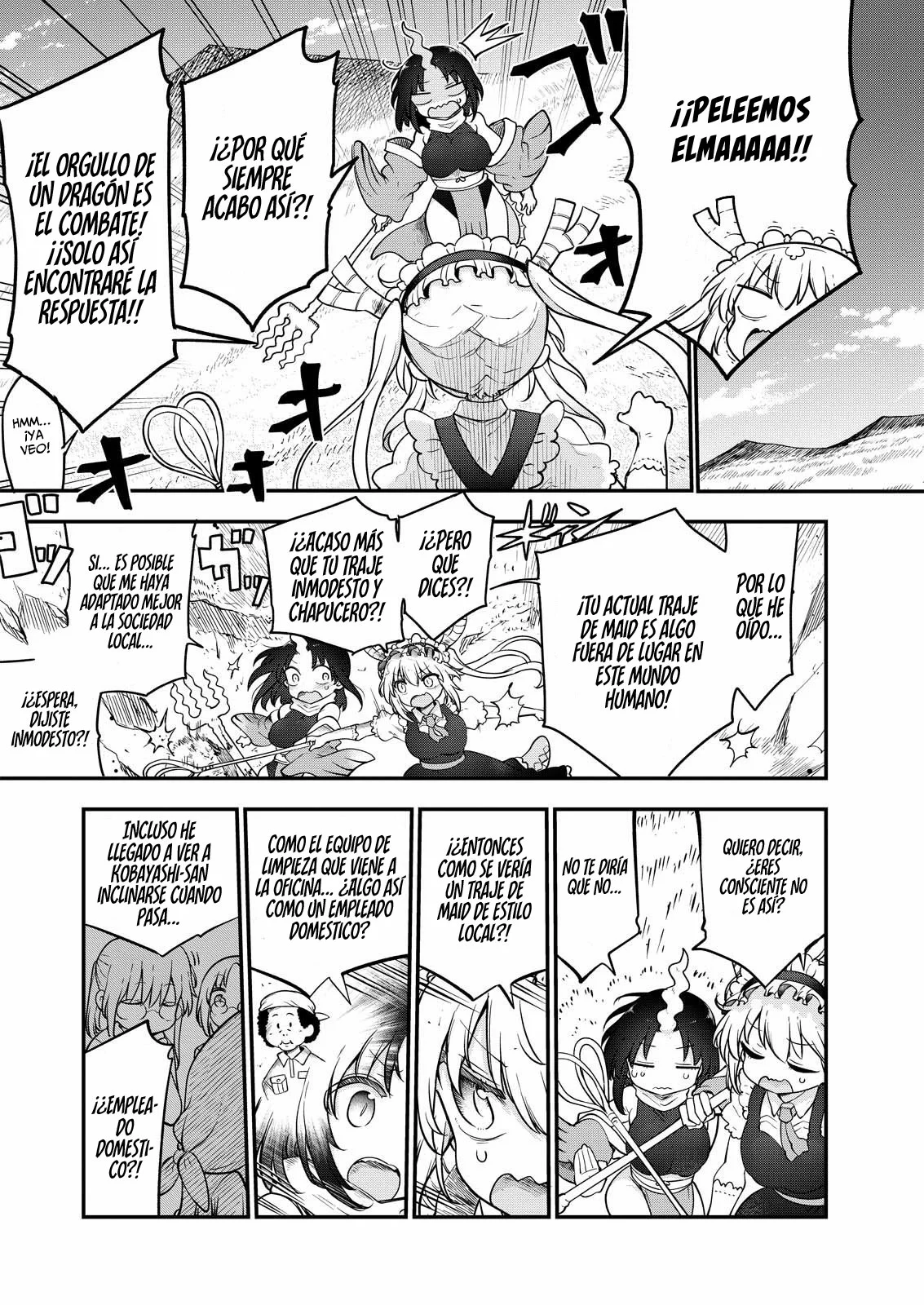Kobayashi-san Chi no Maid Dragon Capítulo 164 - Page 9