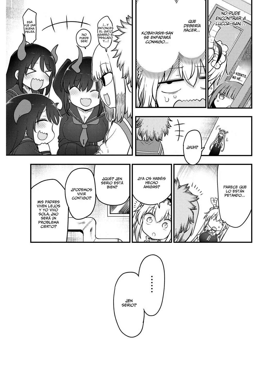 Kobayashi-san Chi no Maid Dragon Capítulo 165 - Page 14