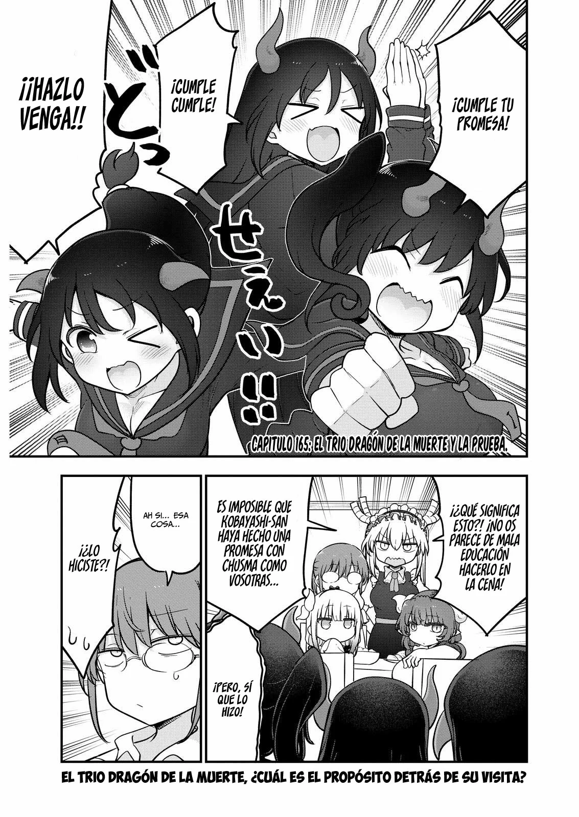 Kobayashi-san Chi no Maid Dragon Capítulo 165 - Page 2