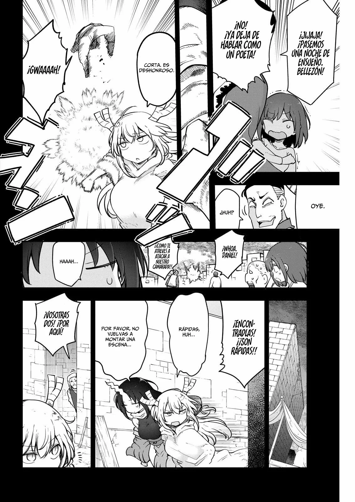 Kobayashi-san Chi no Maid Dragon Capítulo 166 - Page 7