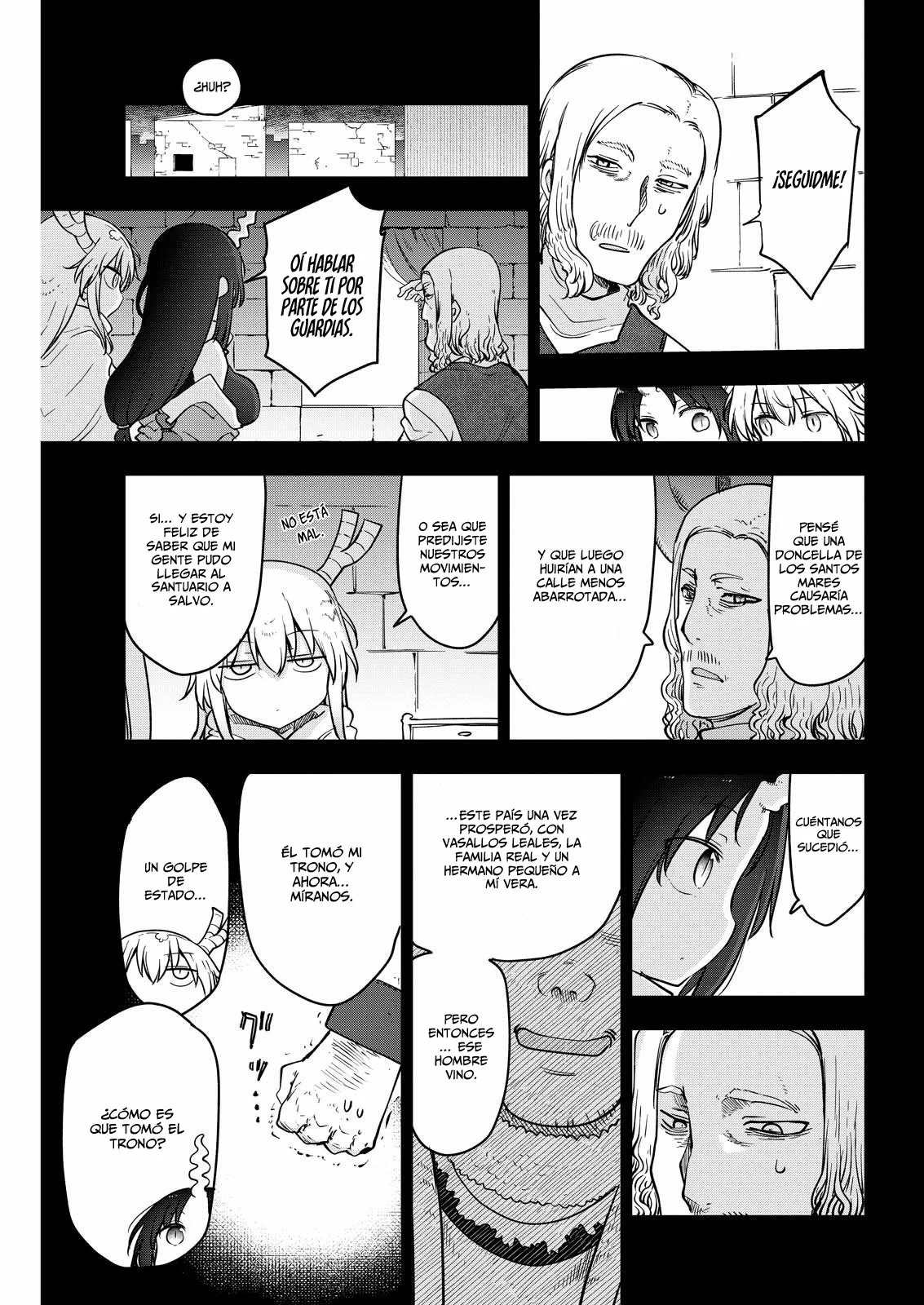 Kobayashi-san Chi no Maid Dragon Capítulo 166 - Page 8