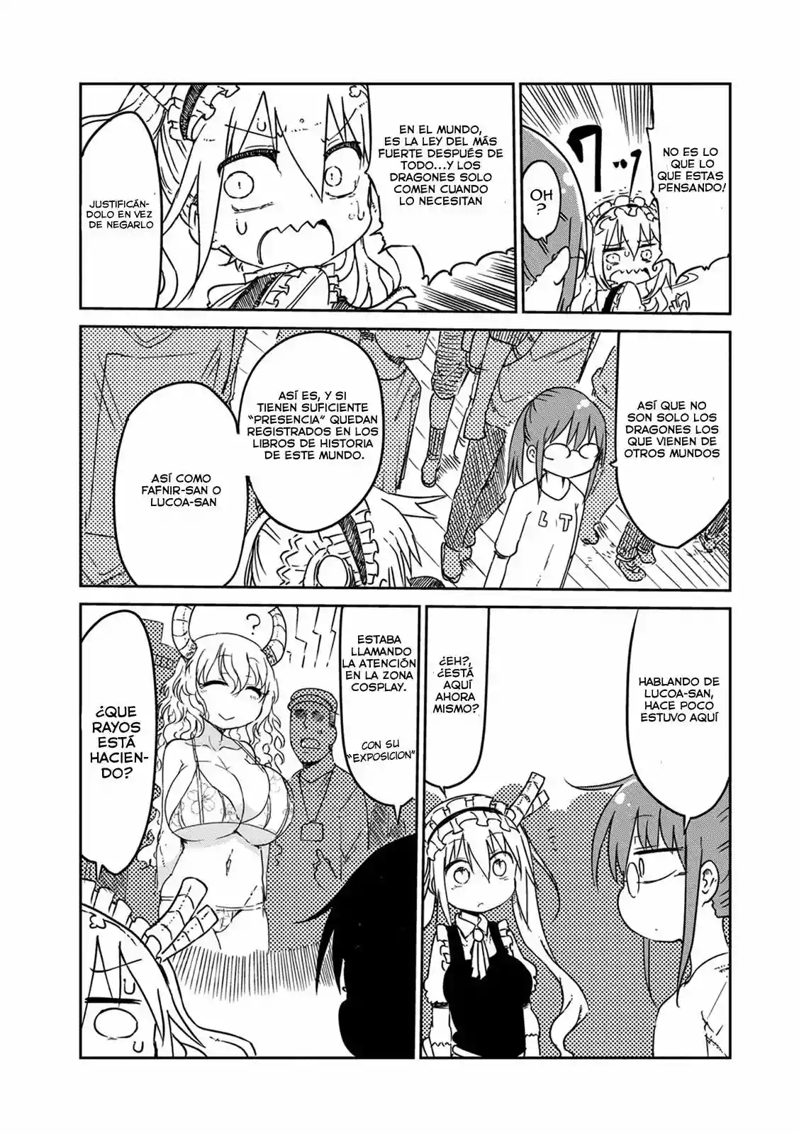 Kobayashi-san Chi no Maid Dragon Capítulo 17 - Page 10