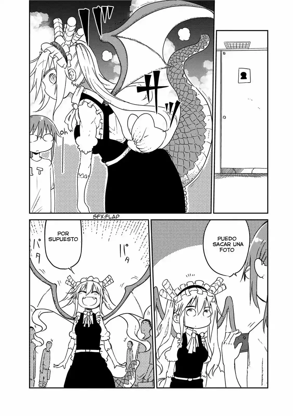 Kobayashi-san Chi no Maid Dragon Capítulo 17 - Page 12