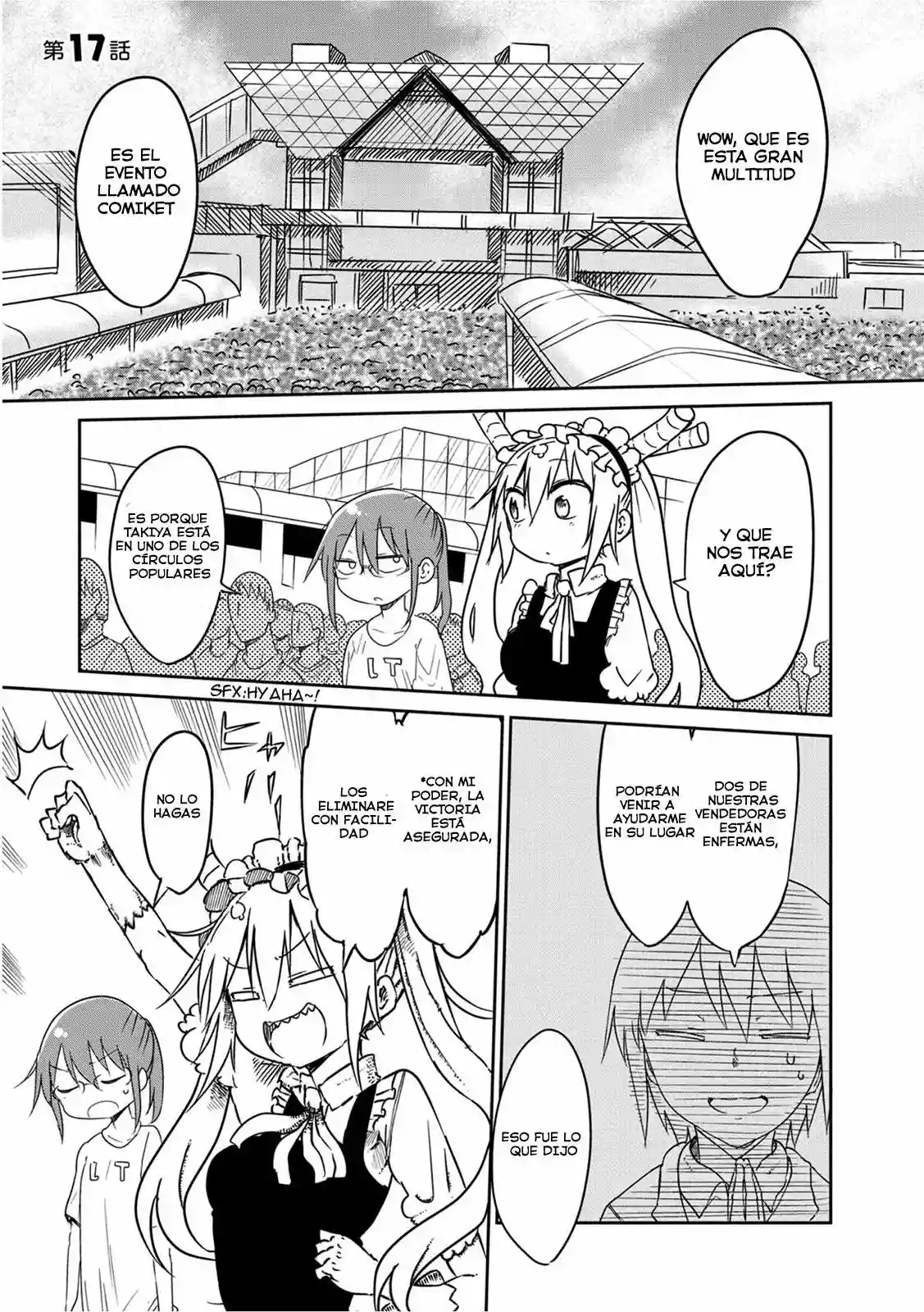 Kobayashi-san Chi no Maid Dragon Capítulo 17 - Page 3