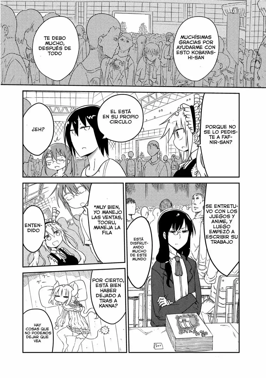 Kobayashi-san Chi no Maid Dragon Capítulo 17 - Page 5