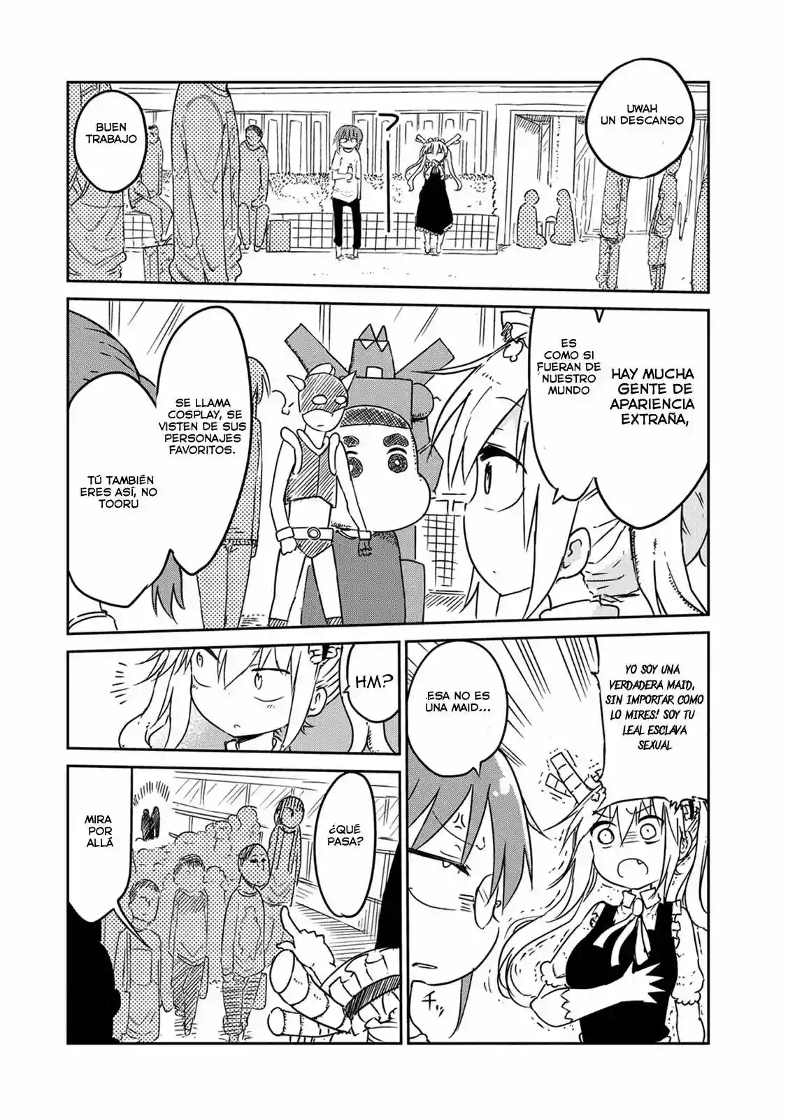 Kobayashi-san Chi no Maid Dragon Capítulo 17 - Page 7