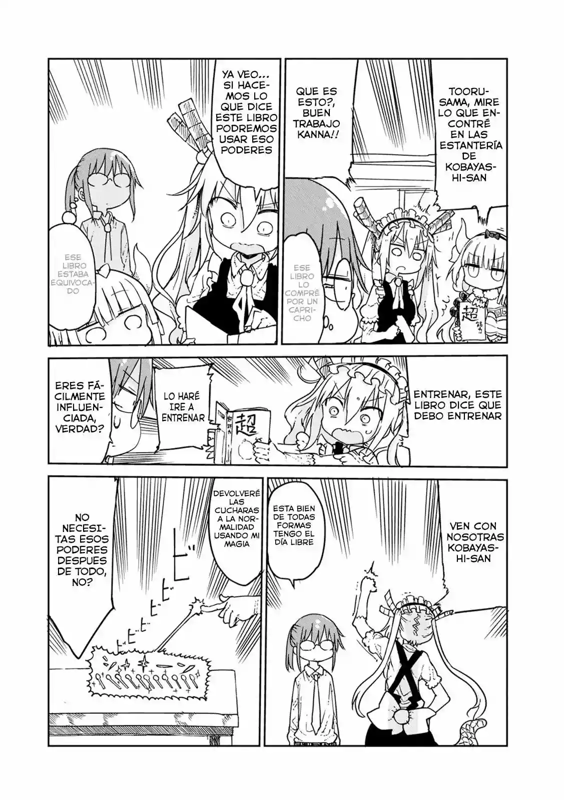 Kobayashi-san Chi no Maid Dragon Capítulo 18 - Page 7